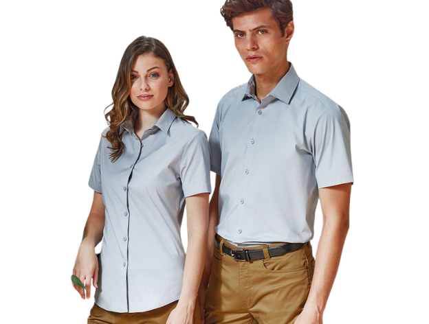 Camisas Oxford Creditex Camisas oxford manga corta