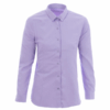 Blusa Camisa Oxford Manga Larga Lila para Mujer por mayor