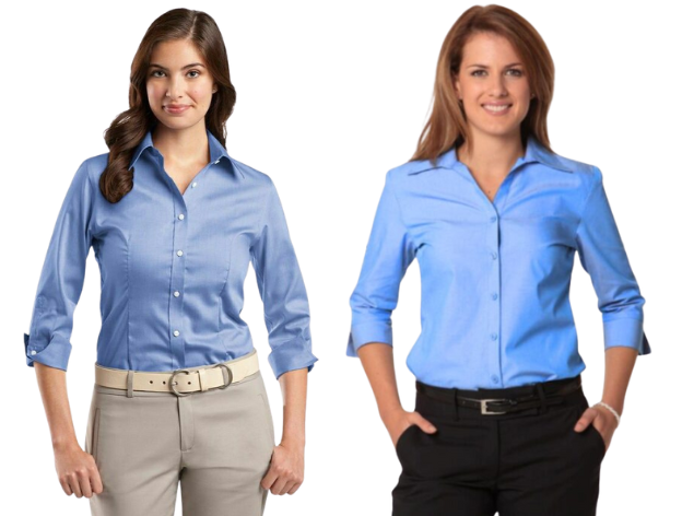 Blusas Oxford Manga 34