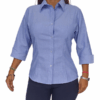 Camisa Blusa Oxford Manga 3_4 italiano para Mujer