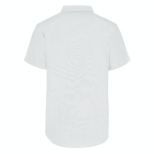 Camisa Oxford Manga Corta Blanco para Hombre por mayor
