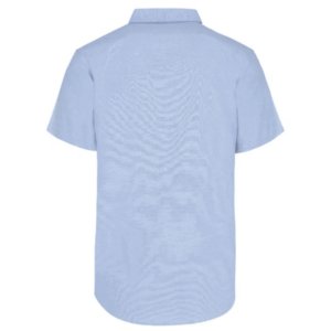 Camisa Oxford Manga Corta Celeste Cielo para Hombre por mayor