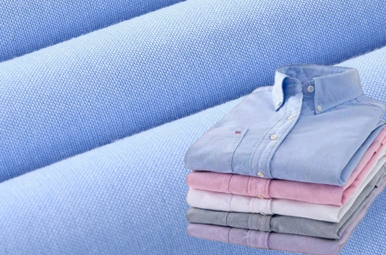 tela oxford tejido resistente para camisas y blusas en Perú
