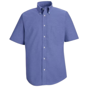 Camisas Oxford Manga Corta camisa oxford manga corta azul hombre