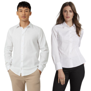 camisas corporativas oxford blancas