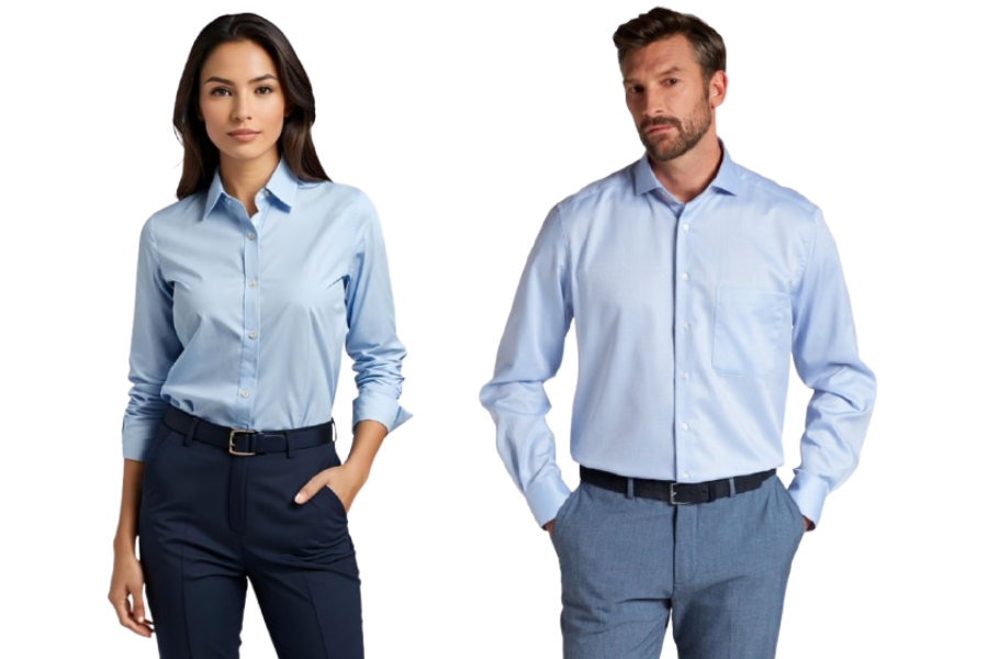 camisas oxford para oficina